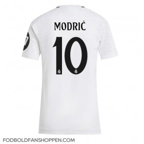 Real Madrid Luka Modric #10 Hjemmebanetrøje Dame 2024-25 Kortærmet